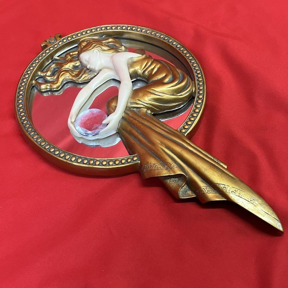 Artistic Bronze and Gold Mirror Wall Decor